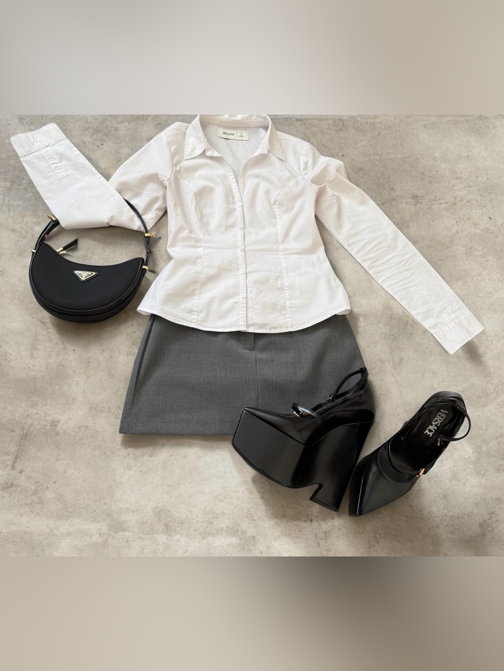 White Button up shirt